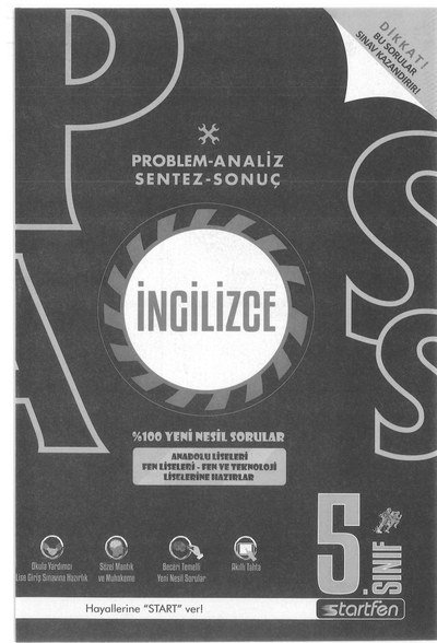 PROBLEM ANALİZ SENTEZ SONUÇ İNGİLİZCE Fotokopi GO - Tüm Sınavlarda Daha İleriye