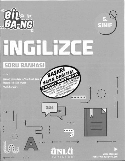 BİL BA-NG İNGİLİZCE SORU BANKASI Fotokopi GO - Tüm Sınavlarda Daha İleriye