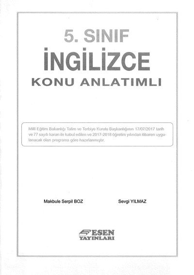 İNGİLİZCE KONU ANLATIMLI Fotokopi GO - Tüm Sınavlarda Daha İleriye