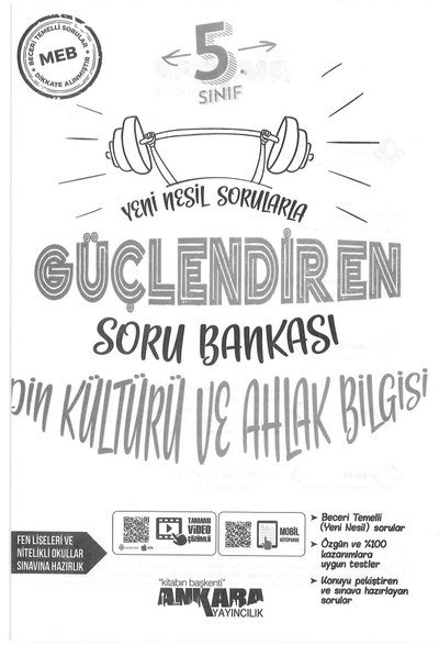 DİN KÜLTÜRÜ VE AHLAK BİLGİSİ SORU BANKASI Fotokopi GO - Tüm Sınavlarda Daha İleriye