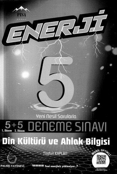 DİN KÜLTÜRÜ VE AHLAK BİLGİSİ 5+5 DENEME SINAVI Fotokopi GO - Tüm Sınavlarda Daha İleriye