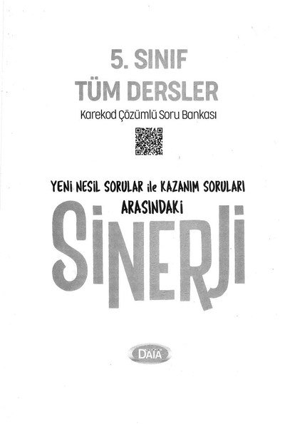 TÜM DERSLER SİNERJİ Fotokopi GO - Tüm Sınavlarda Daha İleriye