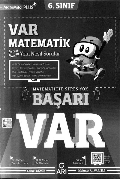 VAR MATEMATİK YENİ NESİL SORULAR Fotokopi GO - Tüm Sınavlarda Daha İleriye
