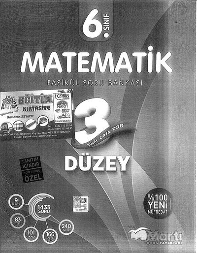 MATEMATİK FASİKÜL SORU BANKASI Fotokopi GO - Tüm Sınavlarda Daha İleriye