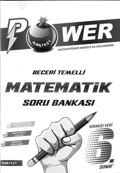 POWER BECERİ TEMELLİ MATEMATİK SORU BANKASI Fotokopi GO - Tüm Sınavlarda Daha İleriye