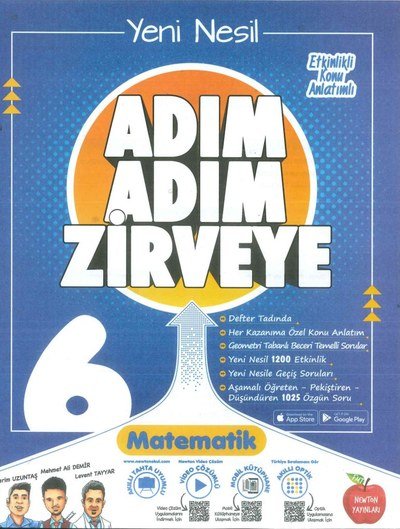 YENİ NESİL ADIM ADIM ZİRVEYE MATEMATİK Fotokopi GO - Tüm Sınavlarda Daha İleriye