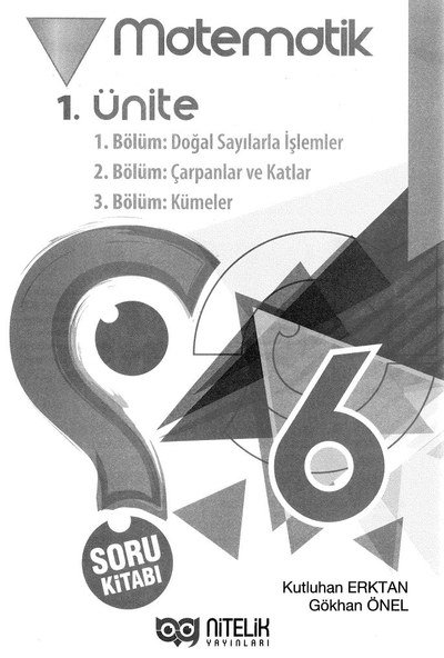 MATEMATİK 1. ÜNİTE Fotokopi GO - Tüm Sınavlarda Daha İleriye