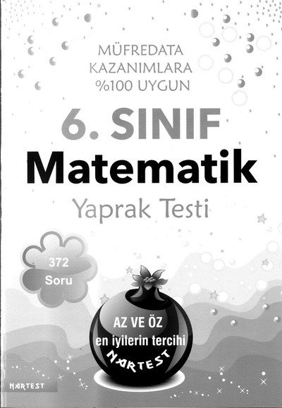 MATEMATİK YAPRAK TESTİ Fotokopi GO - Tüm Sınavlarda Daha İleriye