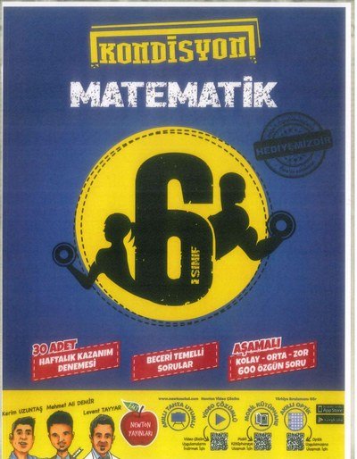 KONDİSYON MATEMATİK Fotokopi GO - Tüm Sınavlarda Daha İleriye