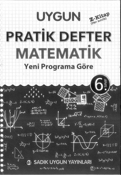 UYGUN PRATİK DEFTER MATEMATİK Fotokopi GO - Tüm Sınavlarda Daha İleriye