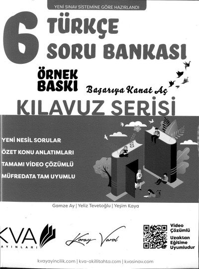 TÜRKÇE SORU BANKASI KILAVUZ SERİSİ Fotokopi GO - Tüm Sınavlarda Daha İleriye