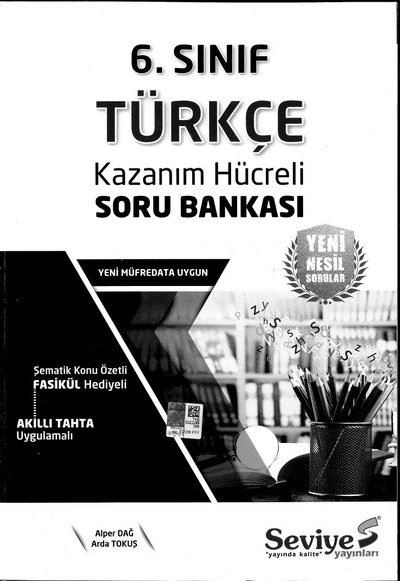 TÜRKÇE KAZANIM HÜCRELİ SORU BANKASI Fotokopi GO - Tüm Sınavlarda Daha İleriye