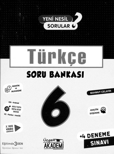 TÜRKÇE SORU BANKASI Fotokopi GO - Tüm Sınavlarda Daha İleriye
