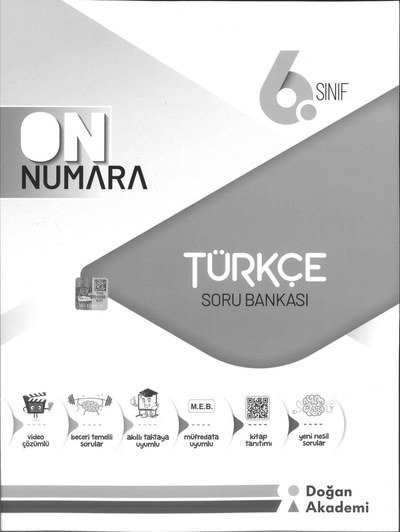 ON NUMARA TÜRKÇE SORU BANKASI Fotokopi GO - Tüm Sınavlarda Daha İleriye