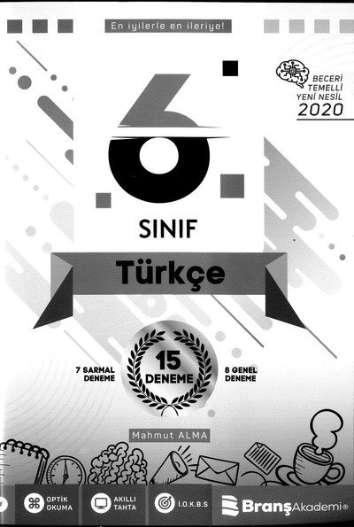 TÜRKÇE 15 DENEME Fotokopi GO - Tüm Sınavlarda Daha İleriye