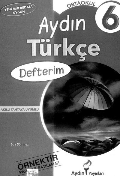 AYDIN TÜRKÇE DEFTERİM Fotokopi GO - Tüm Sınavlarda Daha İleriye