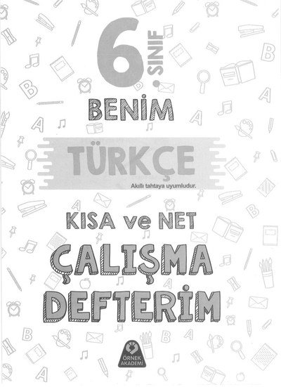 BENİM TÜRKÇE KISA VE NET ÇALIŞMA DEFTERİM Fotokopi GO - Tüm Sınavlarda Daha İleriye