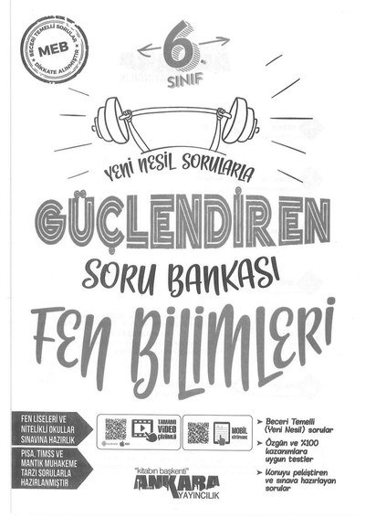 GÜÇLENDİREN SORU BANKASI FEN BİLİMLERİ Fotokopi GO - Tüm Sınavlarda Daha İleriye