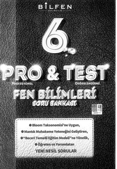 PRO & TEST FEN BİLİMLERİ SORU BANKASI Fotokopi GO - Tüm Sınavlarda Daha İleriye