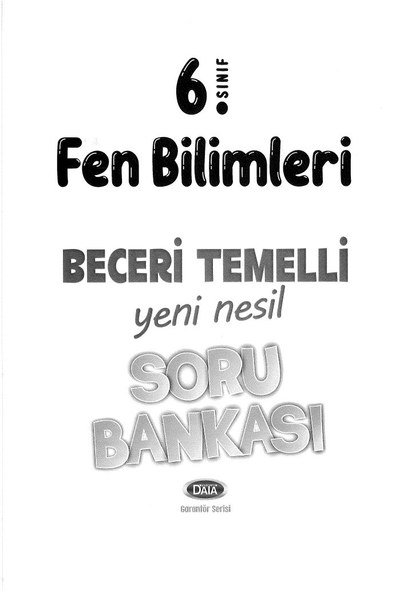 FEN BİLİMLERİ SORU BANKASI Fotokopi GO - Tüm Sınavlarda Daha İleriye