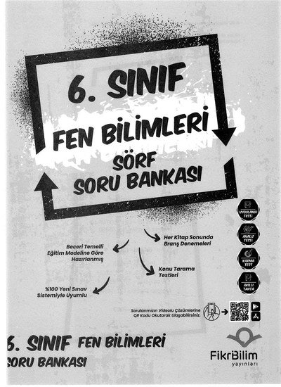 FEN BİLİMLERİ SÖRF SORU BANKASI Fotokopi GO - Tüm Sınavlarda Daha İleriye