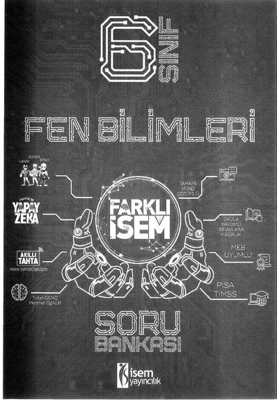 FEN BİLİMLERİ FARKLI İSEM SORU BANKASI Fotokopi GO - Tüm Sınavlarda Daha İleriye