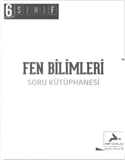 FEN BİLİMLERİ SORU KÜTÜPHANESİ Fotokopi GO - Tüm Sınavlarda Daha İleriye