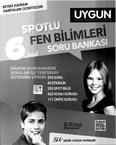 SPOTLU FEN BİLİMLERİ SORU BANKASI Fotokopi GO - Tüm Sınavlarda Daha İleriye
