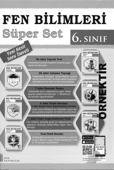 FEN BİLİMLERİ SÜPER SET Fotokopi GO - Tüm Sınavlarda Daha İleriye