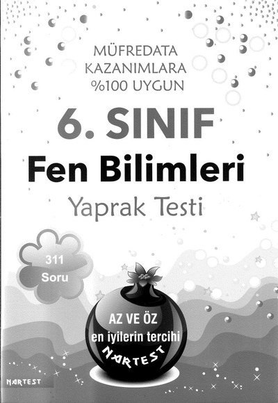 FEN BİLİMLERİ YAPRAK TESTİ Fotokopi GO - Tüm Sınavlarda Daha İleriye