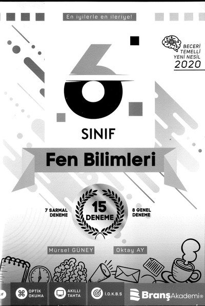 FEN BİLİMLERİ 15 DENEME Fotokopi GO - Tüm Sınavlarda Daha İleriye