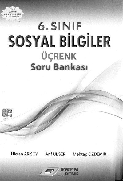 SOSYAL BİLGİLER ÜÇRENK SORU BANKASI Fotokopi GO - Tüm Sınavlarda Daha İleriye