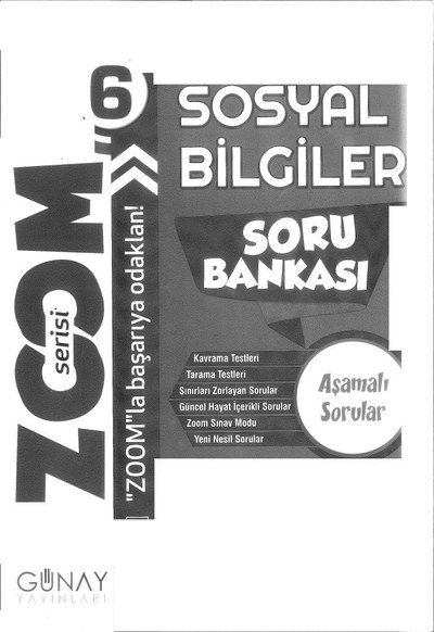 SOSYAL BİLGİLER SORU BANKASI Fotokopi GO - Tüm Sınavlarda Daha İleriye