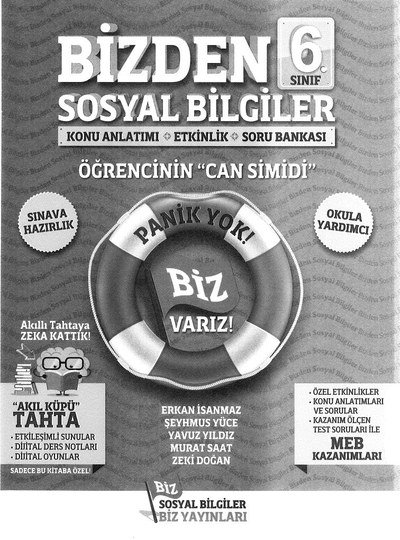 BİZDEN SOSYAL BİLGİLER SORU BANKASI Fotokopi GO - Tüm Sınavlarda Daha İleriye
