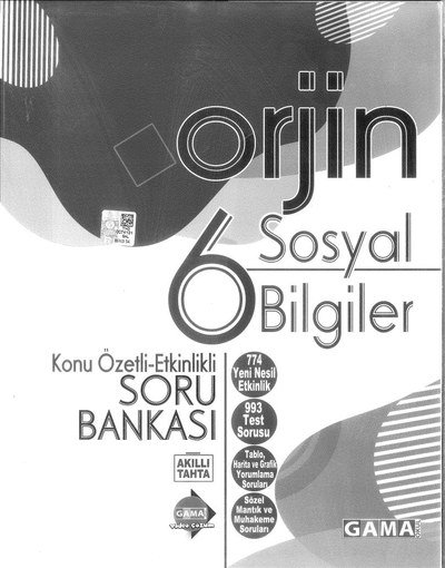 ORJİN SOSYAL BİLGİLER SORU BANKASI Fotokopi GO - Tüm Sınavlarda Daha İleriye