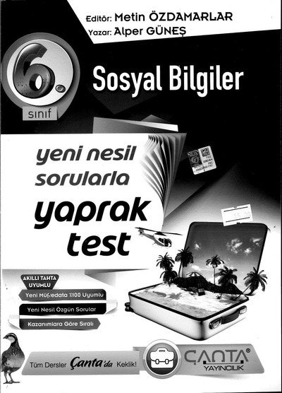 SOSYAL BİLGİLER YENİ NESİL SORULARLA YAPRAK TEST Fotokopi GO - Tüm Sınavlarda Daha İleriye