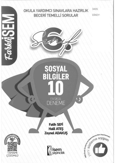SOSYAL BİLGİLER 10 FASİKÜL DENEME Fotokopi GO - Tüm Sınavlarda Daha İleriye