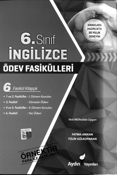İNGİLİZCE ÖDEV FASİKÜLLERİ Fotokopi GO - Tüm Sınavlarda Daha İleriye