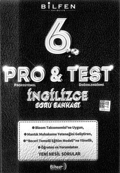 PRO & TEST İNGİLİZCE SORU BANKASI Fotokopi GO - Tüm Sınavlarda Daha İleriye