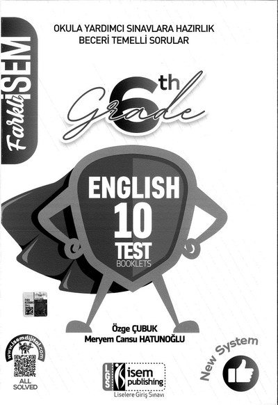 ENGLISH 10 TEST BOOKLETS Fotokopi GO - Tüm Sınavlarda Daha İleriye