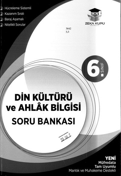 DİN KÜLTÜRÜ VE AHLAK BİLGİSİ SORU BANKASI Fotokopi GO - Tüm Sınavlarda Daha İleriye