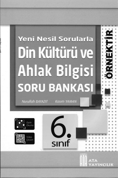 DİN KÜLTÜRÜ VE AHLAK BİLGİSİ SORU BANKASI Fotokopi GO - Tüm Sınavlarda Daha İleriye
