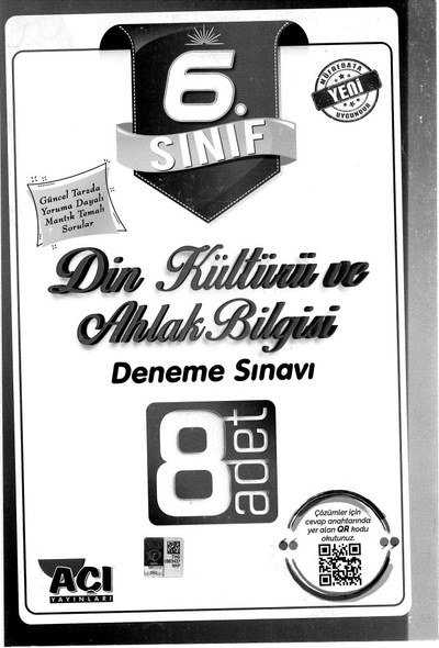 DİN KÜLTÜRÜ VE AHLAK BİLGİSİ DENEME SINAV 8 ADET Fotokopi GO - Tüm Sınavlarda Daha İleriye