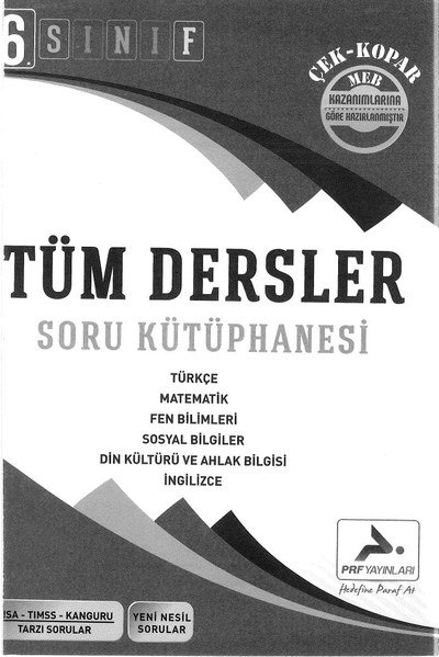 TÜM DERSLER SORU KÜTÜPHANESİ Fotokopi GO - Tüm Sınavlarda Daha İleriye