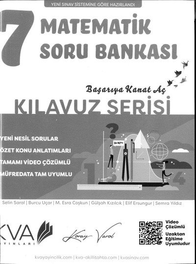 MATEMATİK SORU BANKASI KILAVUZ SERİSİ Fotokopi GO - Tüm Sınavlarda Daha İleriye