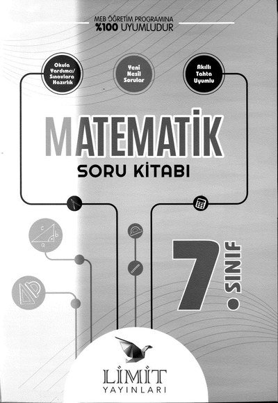 MATEMATİK SORU KİTABI Fotokopi GO - Tüm Sınavlarda Daha İleriye