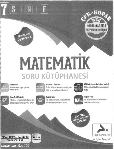 MATEMATİK SORU KÜTÜPHANESİ Fotokopi GO - Tüm Sınavlarda Daha İleriye