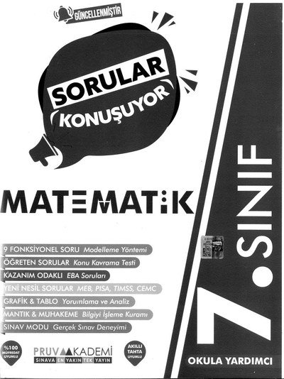 SORULAR KONUŞUYOR MATEMATİK Fotokopi GO - Tüm Sınavlarda Daha İleriye