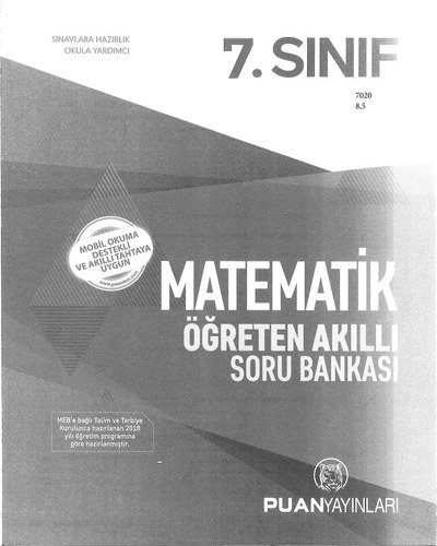 MATEMATİK ÖĞRETEN AKILLI SORU BANKASI Fotokopi GO - Tüm Sınavlarda Daha İleriye
