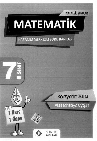 MATEMATİK KAZANIM MERKEZLİ SORU BANKASI Fotokopi GO - Tüm Sınavlarda Daha İleriye